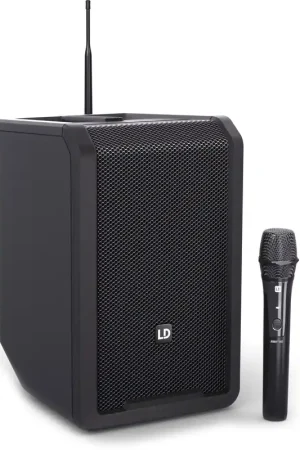 Haute Qualité LD Systems ANNY® 8 HHD B8 - Enceinte portable de sonorisation Bluetooth® alimentée par batterie