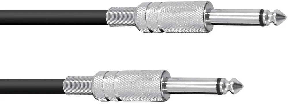 OMNITRONIC Câble Jack 6.3 mono 1m bk Populaire
