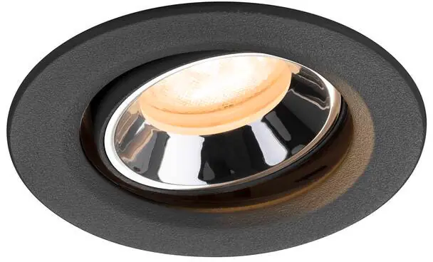 Vente Flash SLV NUMINOS® MOVE XS, spot encastré, intérieur, 2700 K, 55° noir / chrome