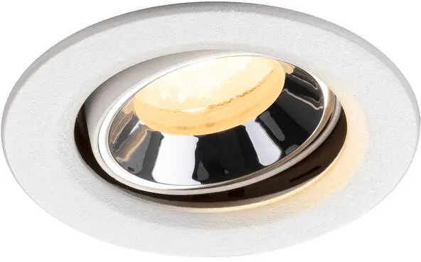 Acheter En Ligne SLV NUMINOS® MOVE XS, spot encastré, intérieur, 3000 K, 40° blanc / chrome