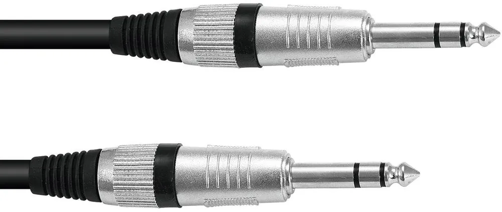 Expédition Rapide OMNITRONIC Câble jack 6.3 stéréo 3m bk ROAD