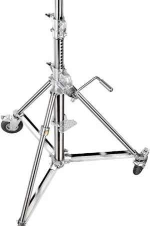 Expédition Rapide Manfrotto - B6029X - Super Wind Up 29 Base Basse Acier Inoxydable