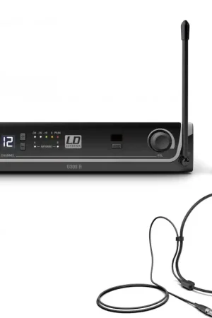 LD Systems U308 BPH - Système de Micro sans Fil avec Émetteur Ceinture et Micro Serre-tête - Achetez Aujourd’hui