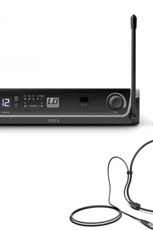LD Systems U306 BPH - Système de Micro sans Fil avec Émetteur Ceinture et Micro Serre-tête - Satisfait Ou Remboursé