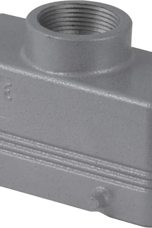 Petit Prix ILME 16/72 broches, capot de câble, entrée par le haut, PG21, gris