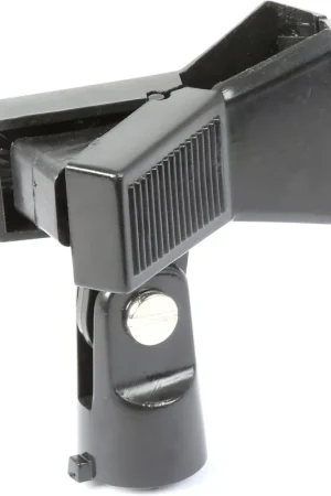 Bon Marché Vonyx MC01 Clip de microphone, adaptateur inclus