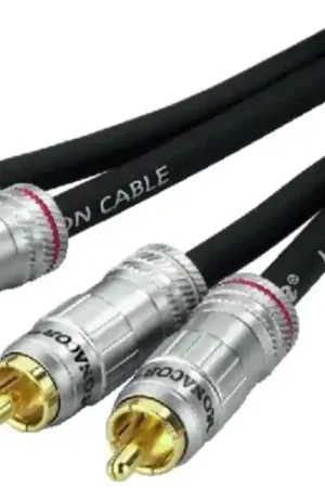 MONACOR ACP-500/50 Cordon professionnel stéréo audio, 50 O Prix Promo