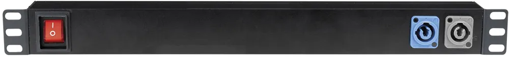 Affaire À Saisir SHOWGEAR 19" 1U Barrette de connexion 7 avec entrée powerCON