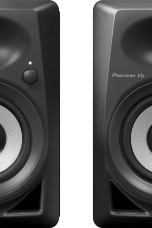 Pioneer DJ DM-40BT Enceintes de moniteur de bureau de 4 pouces, noir Marque