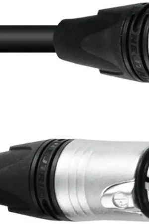 Marque PSSO câble XLR 3pin 3m bk Neutrik