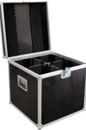 Commande En Gros ROADINGER Flightcase 4x PAR-64 Spot long