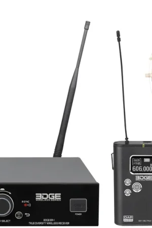 Ensemble de boîtiers ceinture sans fil DAP-Audio EDGE EBS-1 - 610-670 MHz Must-Have