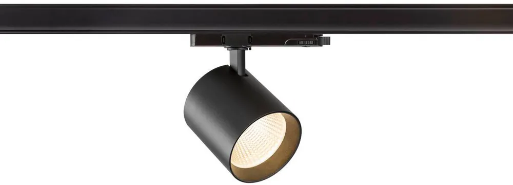 Pas Cher SLV TRACKSPOT V spot pour rail 3 allumages, intérieur, 18 W 930 50°, noir
