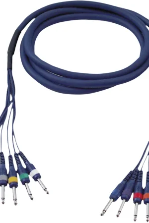 DAP-Audio FL63 - 8 prises jack mono vers 8 prises jack mono, 3 m Super Prix