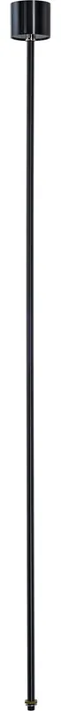 Expédition Rapide EUTRAC®, suspension rigide, longueur 120cm, pour rail 3 allumages en saillie, intérieur, noir