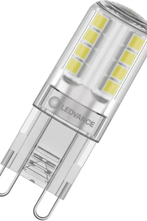 LEDVANCE LED PIN 30 300° P 2,6 W 827 transparent G9 Nouvelle Collection