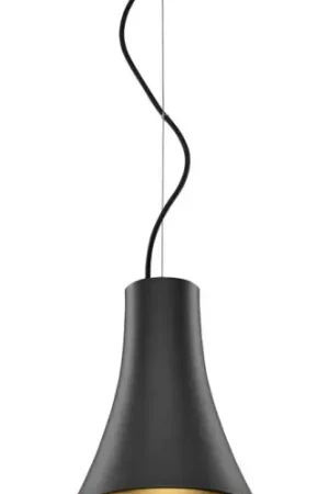 Expédition Rapide SLV BATO 35, suspension intérieure, noir/laiton, E27, 60W max