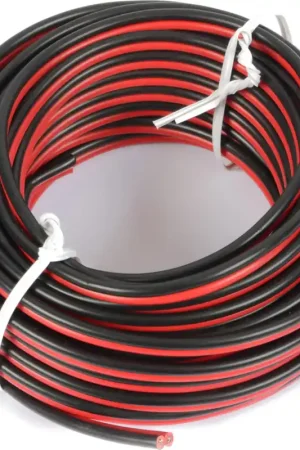 Commander Maintenant PD-Connex RX30 Câble universel rouge et noir 10m 2x 0.75mm