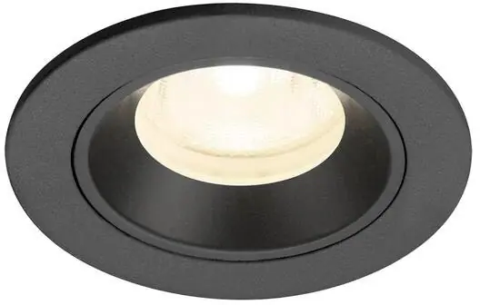 Affaire À Saisir SLV NUMINOS® XS, plafonnier encastré, 4000 K, 40°, IP20, rond, noir