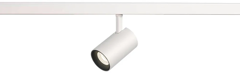 Vente Flash SLV NUMINOS® XS, spot 48 V, rond, 4000 K, 8,7 W, DALI 2, 55°, blanc mat / noir mat