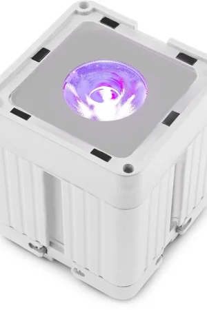 beamZ Pro KUBE20WH Lampe d'appoint à batterie connectable pour l'extérieur Prix Réduit