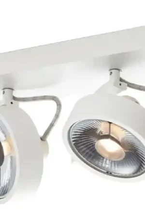 Acheter Direct SLV KALU, applique et plafonnier intérieur, quad, blanc mat, GU10/QPAR111, 4x 75W max
