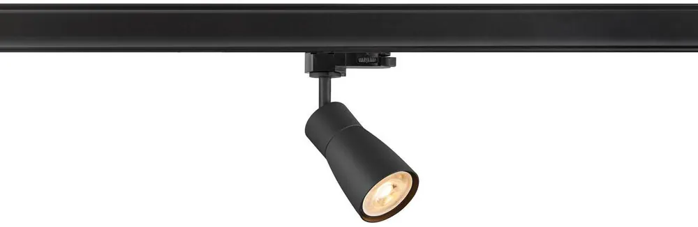 SLV PURI 2, 0 Dome, spot triphasé, GU10, 1x max. 6 W, noir Prix Bas
