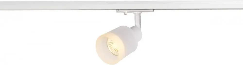 Livraison Gratuite SLV PURI TRACK, spot pour rail 1 allumage, intérieur, blanc, GU10/QPAR51, 10W max