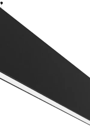 ISOLED BAFFEL acoustique suspendu LAMP30LID 35W noir, 1250mm, prismatique, dimmable Sys-Pro radio Quantité Limitée