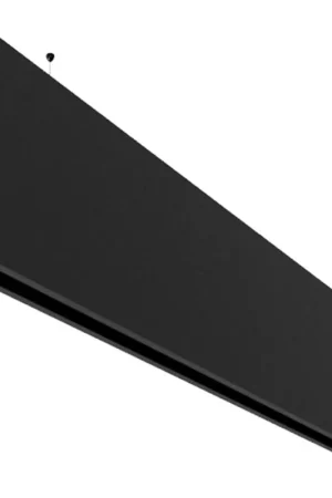 Bon Plan ISOLED BAFFEL acoustique suspendu TRACK48ID (non équipé) noir, 1500mm, dimmable DALI, indirect :