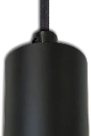 ISOLED Douille E27 noire avec câble noir 160cm Must-Have