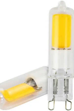 Prix Réduit ISOLED G9 COB LED 4W, blanc chaud
