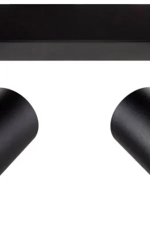 Vente Flash SLV NOBLO®, plafonnier et applique en saillie, double, rond, 2700 K, 12 W, PHASE, 32°, noir