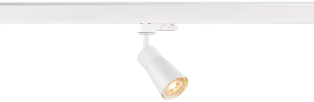 SLV PURI 2, 0 Cone, spot triphasé, GU10, 1x max. 6 W, blanc Petit Prix