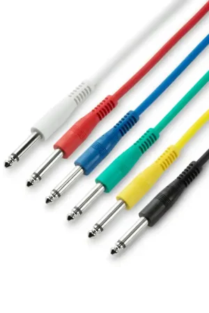 CABLE PATCH JACK MONO 30 CM PAR 6 Meilleure Vente
