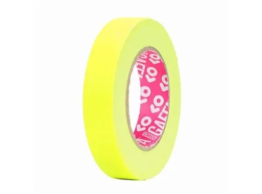 Haute Qualité ADVANCE • Gaffer fluorescent jaune 25mm x 25m