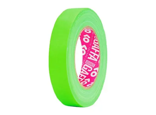Nouvel Arrivage ADVANCE &bull; Gaffer fluorescent vert 50mm x 25m