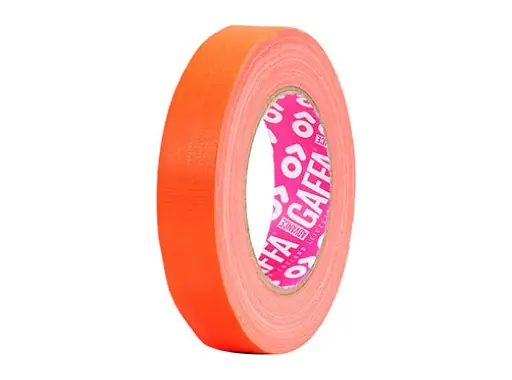 ADVANCE • Gaffer fluorescent orange 50mm x 25m Produit De Marque
