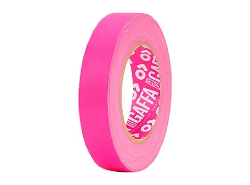 ADVANCE • Gaffer fluorescent rose 19mm x 25m Soldes