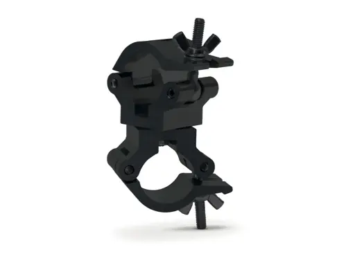 Authentique CELL • Collier alu double noir 360° M10 Ø 32mm CMU 160kg largeur 32mm