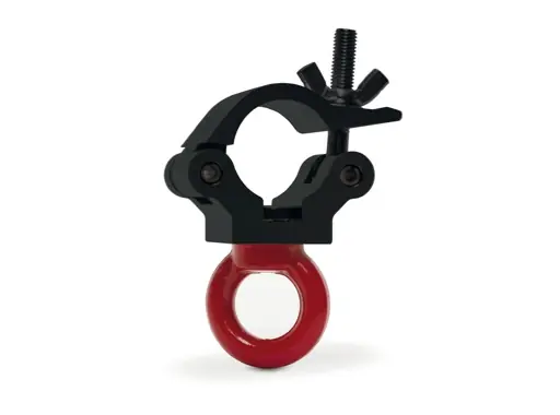 Vente Directe CELL &bull; Collier alu noir + anneau M12 &Oslash; 48/51mm CMU 340kg largeur 50mm