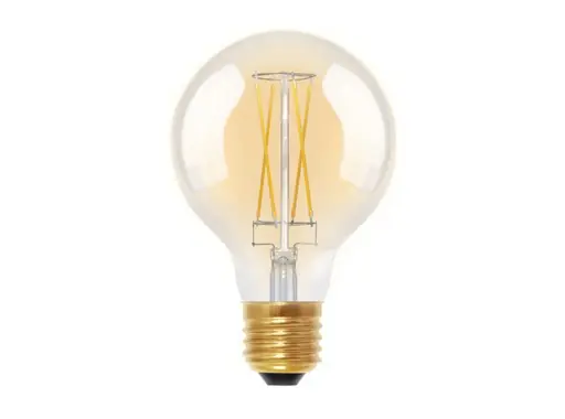 Marque SEGULA • LED Vintage globe golden 5W 230V E27 1900K 300lm IRC 85 gradable