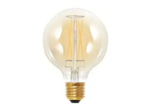 Authentique SEGULA • LED Vintage globe golden 5W 230V E27 1900K 340lm IRC 85 gradable