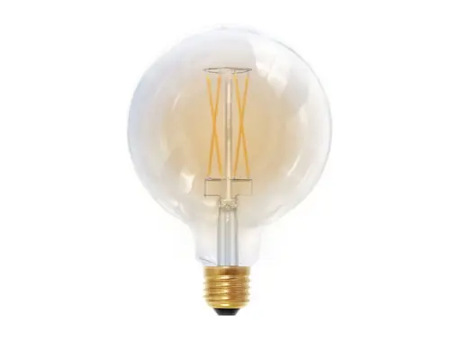 SEGULA • LED Vintage globe golden 5W 230V E27 1900K 340lm IRC 85 gradable Dernière Chance
