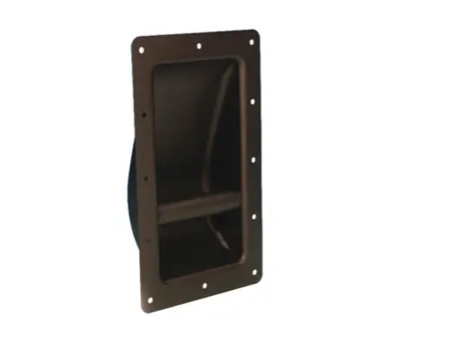 Poign&eacute;e &bull; Enceinte dimensions ext 274 x 162 mm, int 224 x 118mm, P 63 mm Super Prix