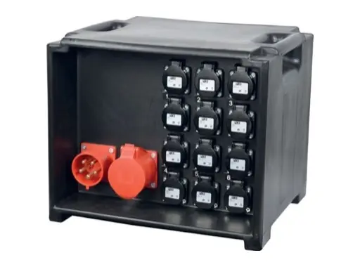 BOITIER • 32A 30mA Tetra => 6x16A sur 12xPC16 + 1x32A Tetra Produit De Marque