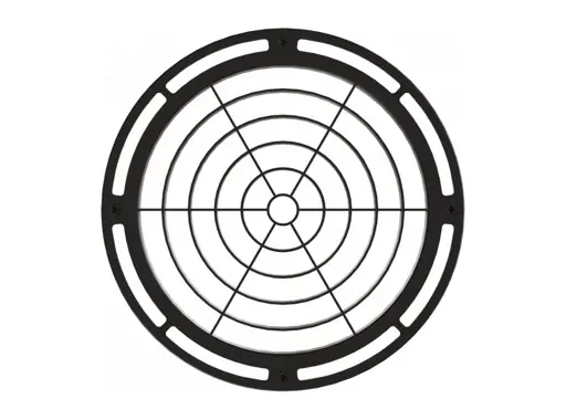 Acheter Direct PROLIGHTS • Nid d'abeille concentrique noir pour série EclPendant