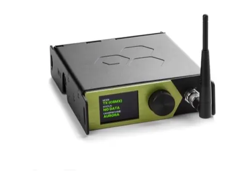 Usine Directe LUMENRADIO &bull; Aurora &Eacute;metteur / r&eacute;cepteur DMX HF 1 univers Bluetooth et Wi-Fi