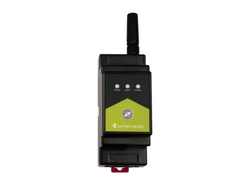 Livraison Gratuite LUMENRADIO • Galileo RX Récepteur DMX HF 1 univers format rail DIN