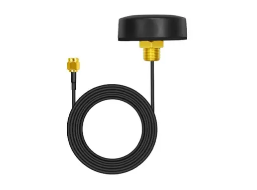 LUMENRADIO • Antenne omnidirectionnelle 5 dBi Puck sur connecteur RP-SMA mâle Réduction